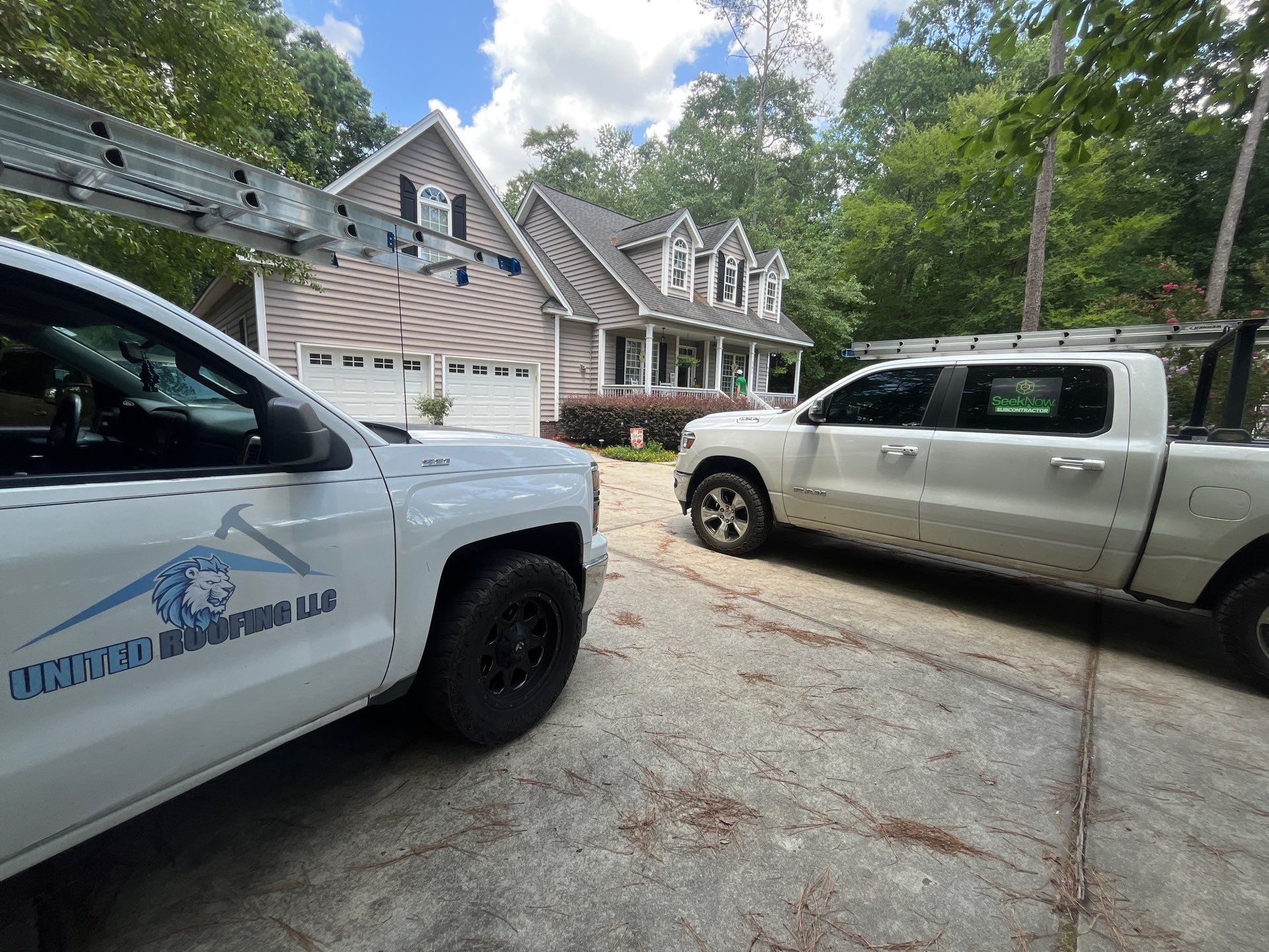 United Roofing work