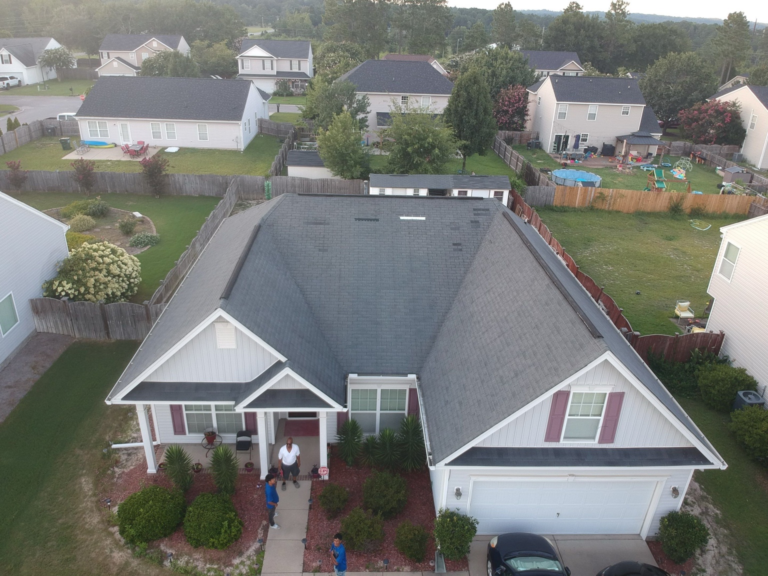 Roof before replacement